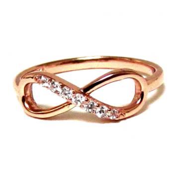 Infinity Ring-rose Gold Ov..
